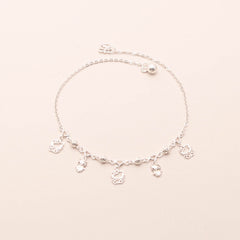 Mixed Kitty Anklet I