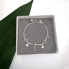 Mixed Mickeys Charm Bracelet