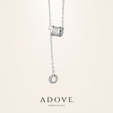 Alice Roulante Tassel Necklace (Silver & Rose Gold)