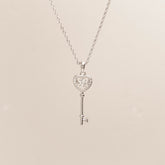 Key Dancing Stone Necklace