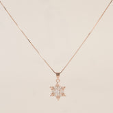 Eira Snow Flake Necklace