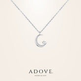 Cynthia Moon and Star Necklace