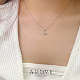 Cynthia Moon and Star Necklace