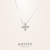 Fayola Flower Cluster Necklace