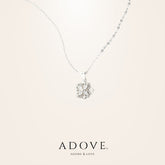 Lainey Spinning Clover Necklace