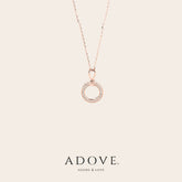 Skylar Open Circle Necklace