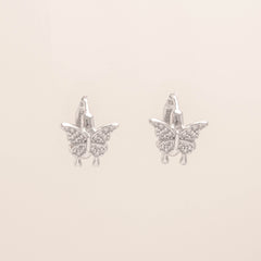 Papillon Huggies Earrings