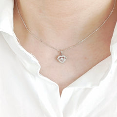 Angel Heart Beating Necklace