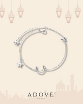 Moon & Star Charm Bracelet