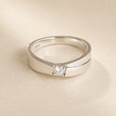 Atlas Men's Moissanite Ring