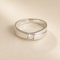 Atlas Men's Moissanite Ring