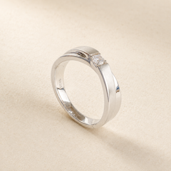 Atlas Men's Moissanite Ring
