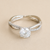 Elysia Moissanite Ring