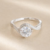 Aster Moissanite Ring
