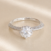 Seraphina Moissanite Ring