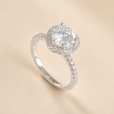 Amora Moissanite Ring