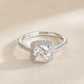Lumina Moissanite Ring