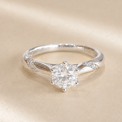 Aria Moissanite Ring