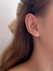 Remi Rabbit Barbell Earrings