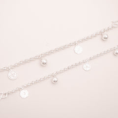 S999 特粗款 出入平安,健康快乐宝宝手脚链 Specially Made Thick Baby Anklet / Bracelet
