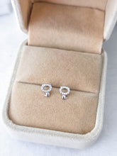 Shining Cat Stud Earrings