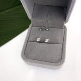 Single Solitaire Stud Earrings