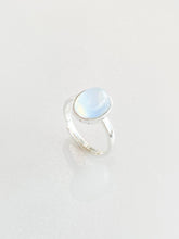Oval Moon Stone Adjustable Ring