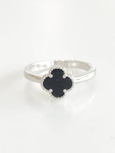 Lucienne Black Clover Ring