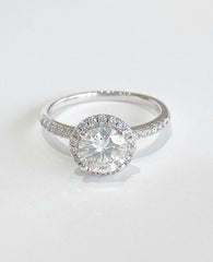 Celestia Moissanite Ring