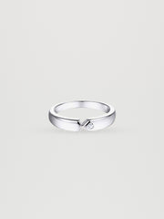 Enola Knot Ring - front view