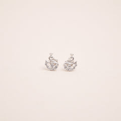 Sadie Swan Stud Earrings