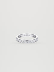 Shelby Channel Band Ring - front view