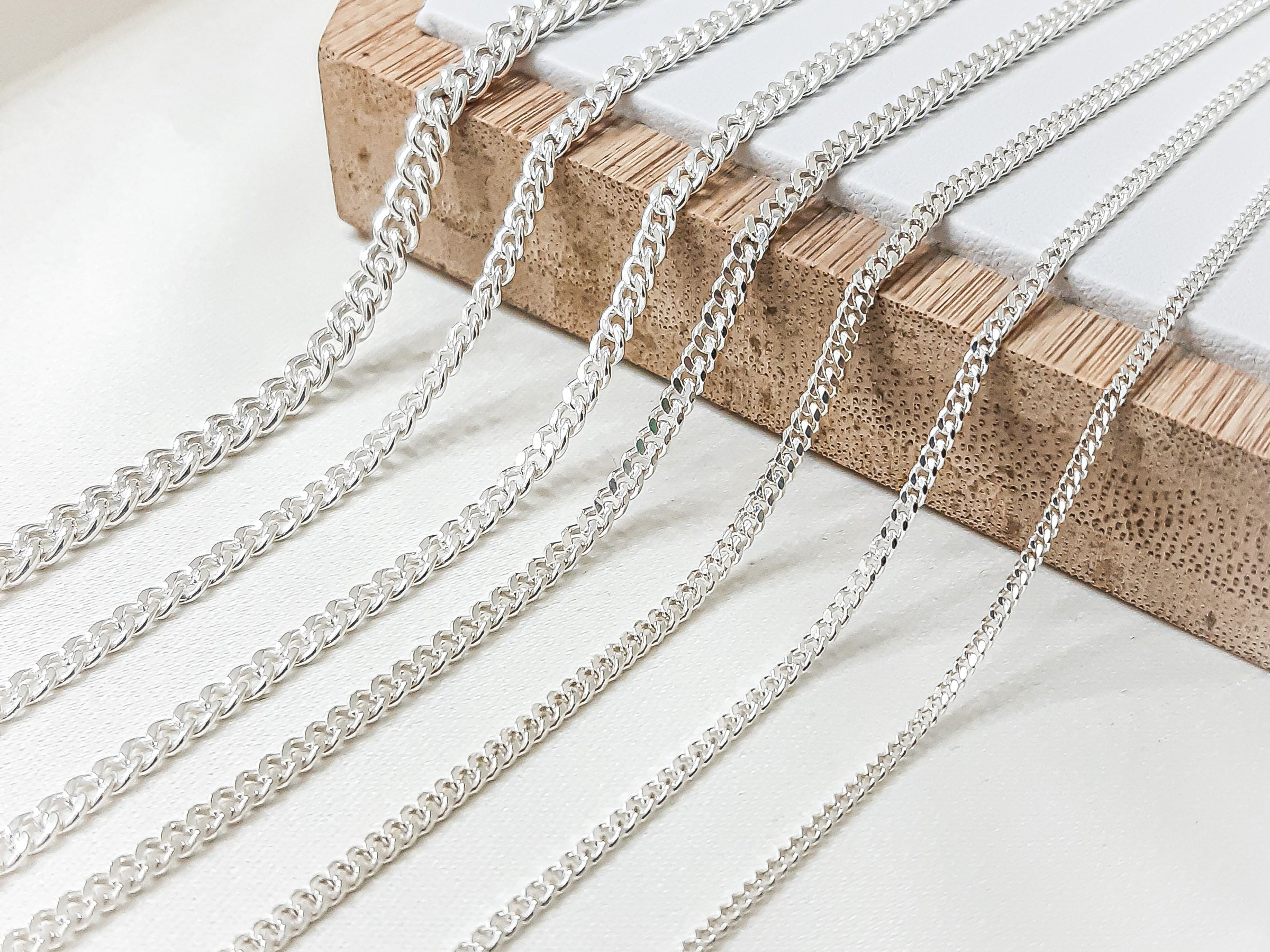 Curb Chain Necklace 990 Silver
