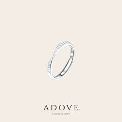 Intertwined Couple Ring