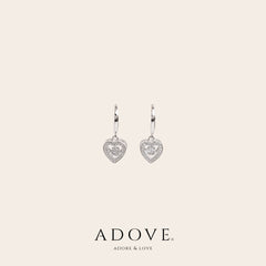 Heart Beating Mila Dangling Earrings