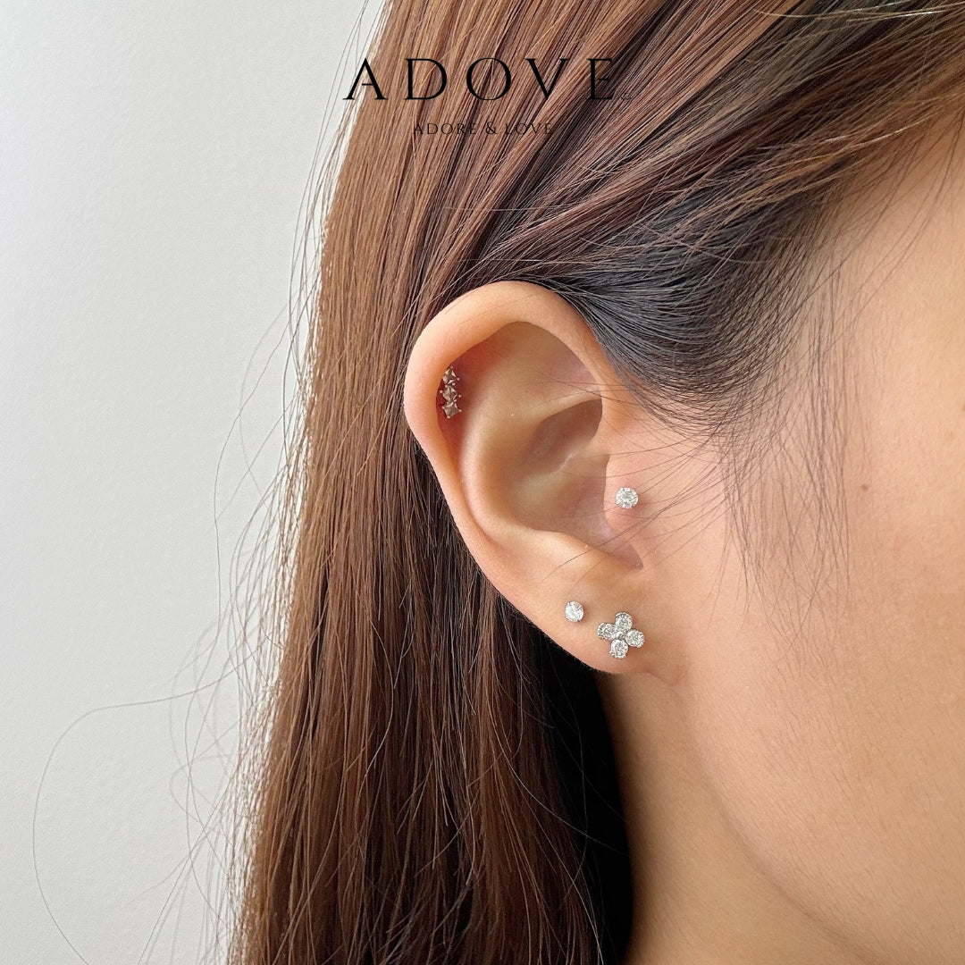 Aulora Barbell Earrings