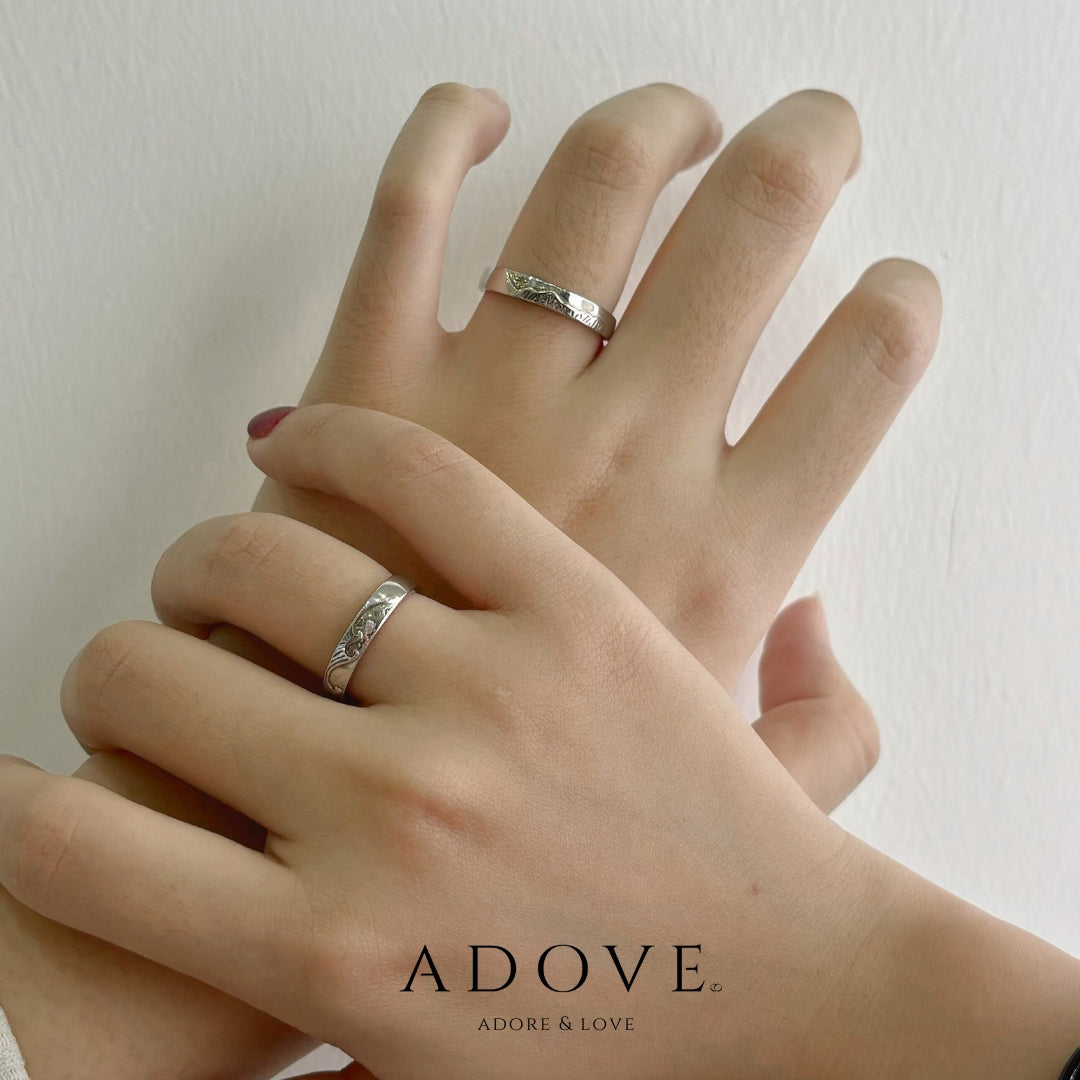 All My Love Adjustable Couple Ring