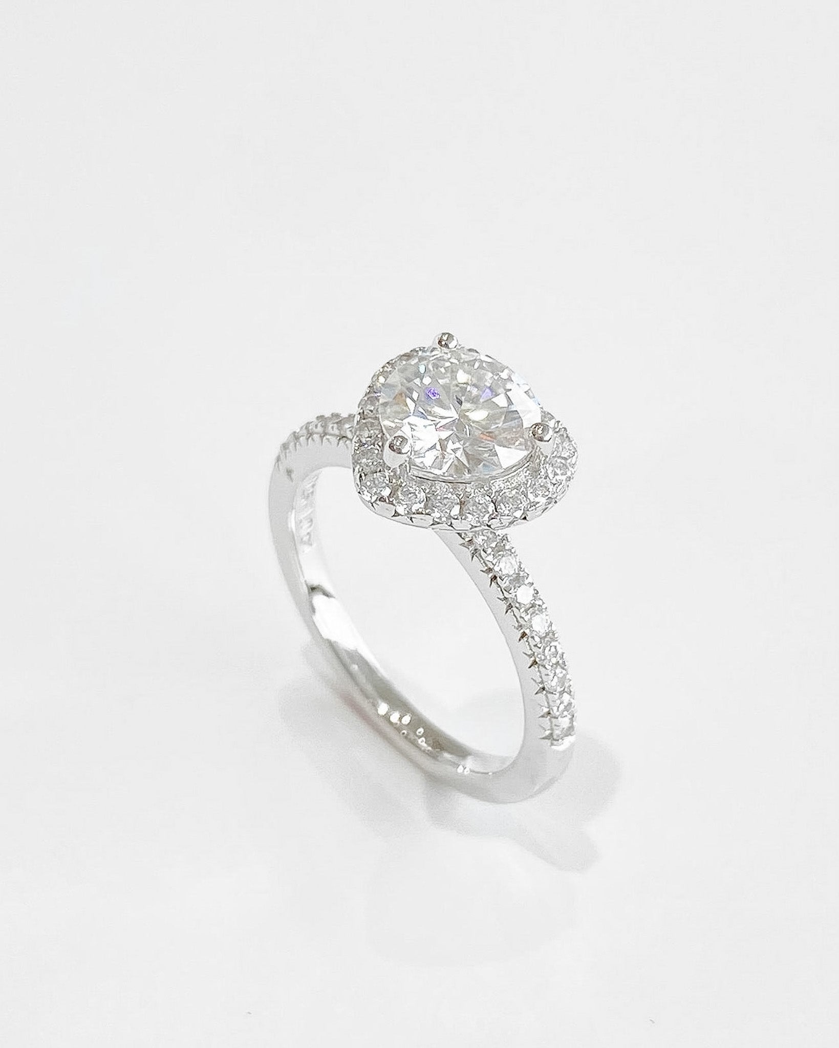 Amora Moissanite Ring