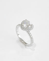 Amora Moissanite Ring