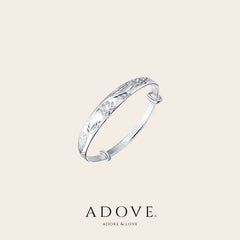 S990 Adjustable Delphine Blooms Bangle