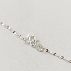 S990 Shining Leaf Chain Necklace