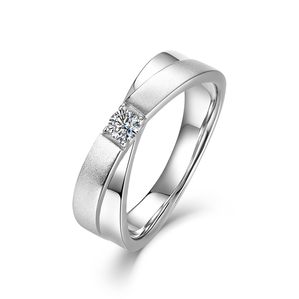 Atlas Men's Moissanite Ring