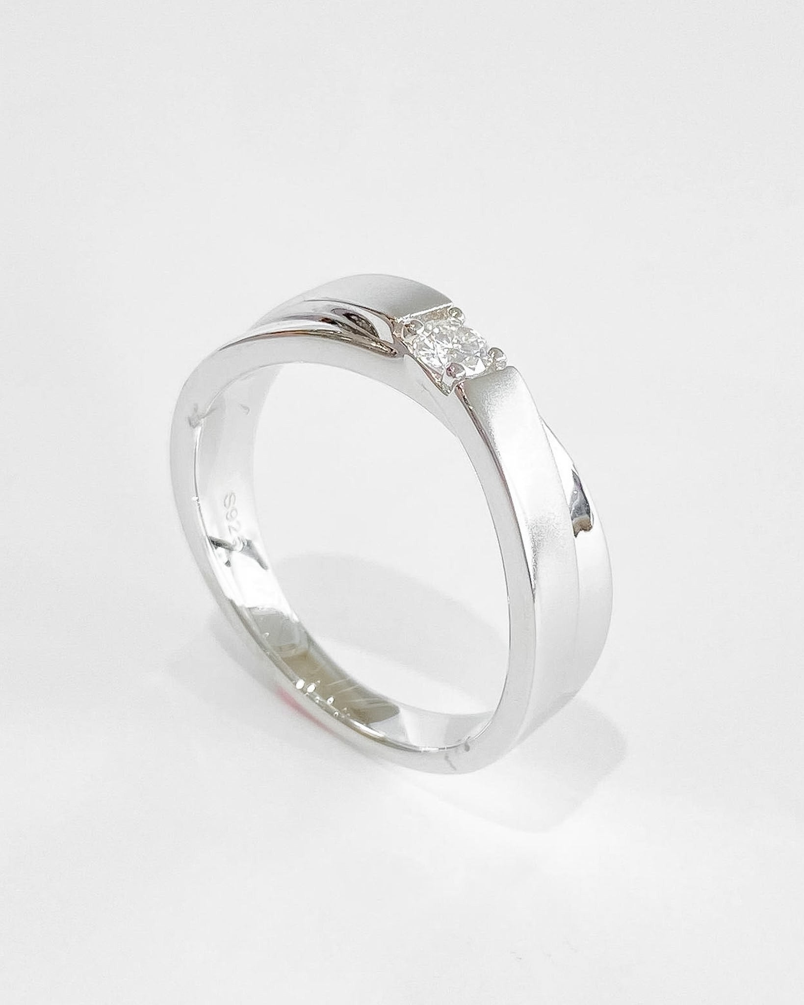 Atlas Men's Moissanite Ring