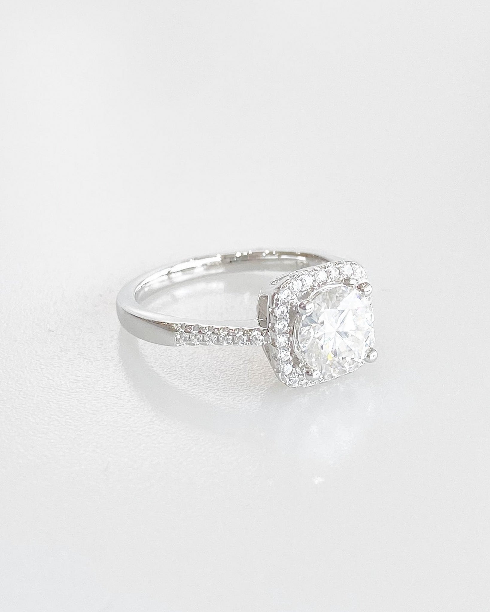 Lumina Moissanite Ring