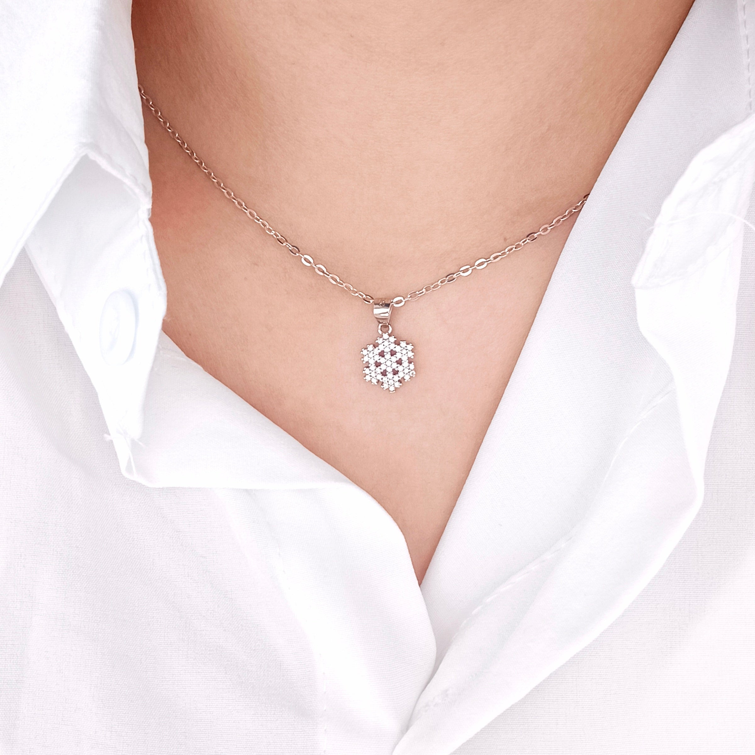 Snow Flake Necklace