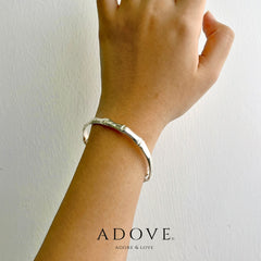 S999 足银 竹节手镯 II Adjustable Bamboo Bangle II