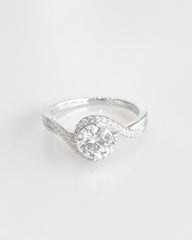 Aster Moissanite Ring