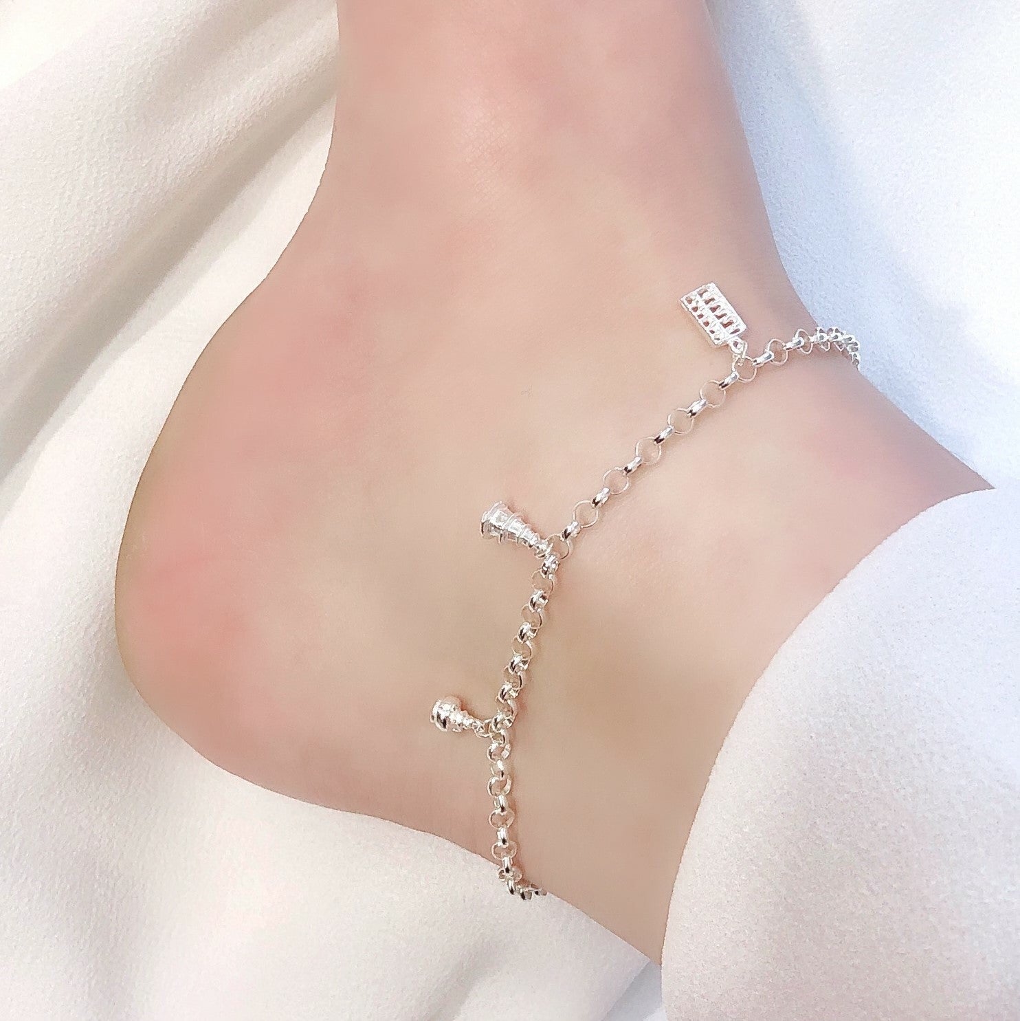 Wealth and Luck Charm Anklet
