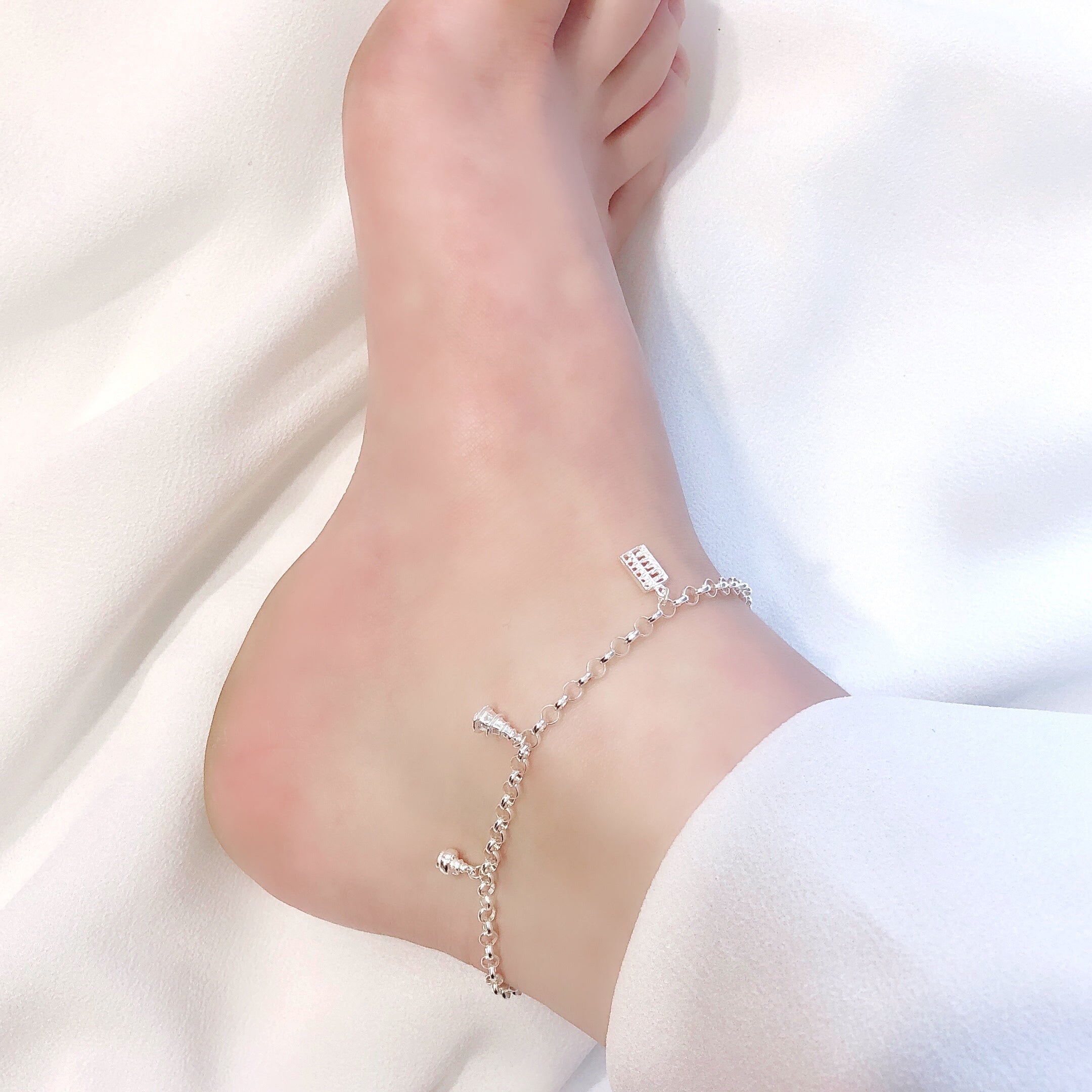 Wealth and Luck Charm Anklet