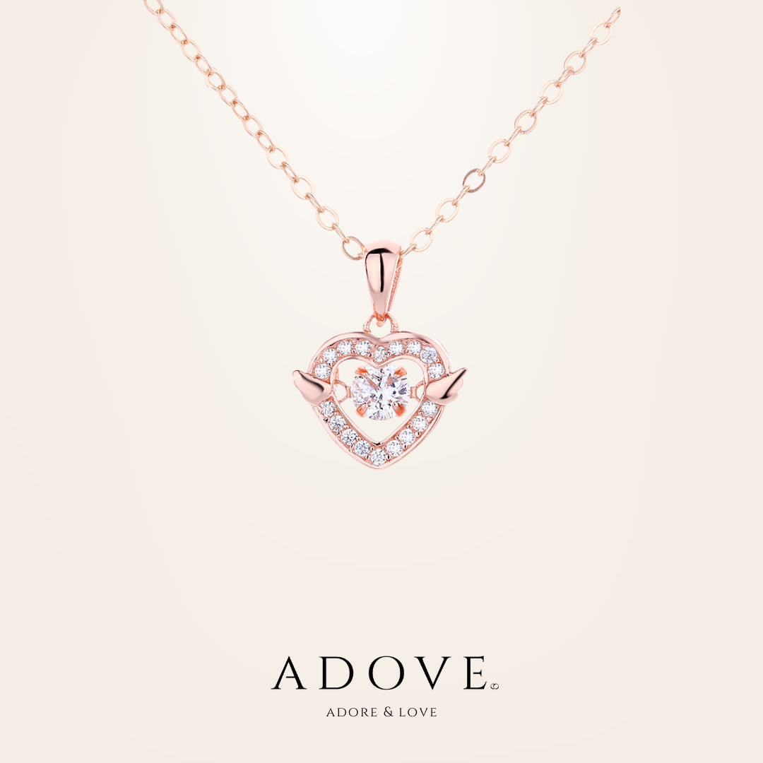 Angel Heart Beating Necklace